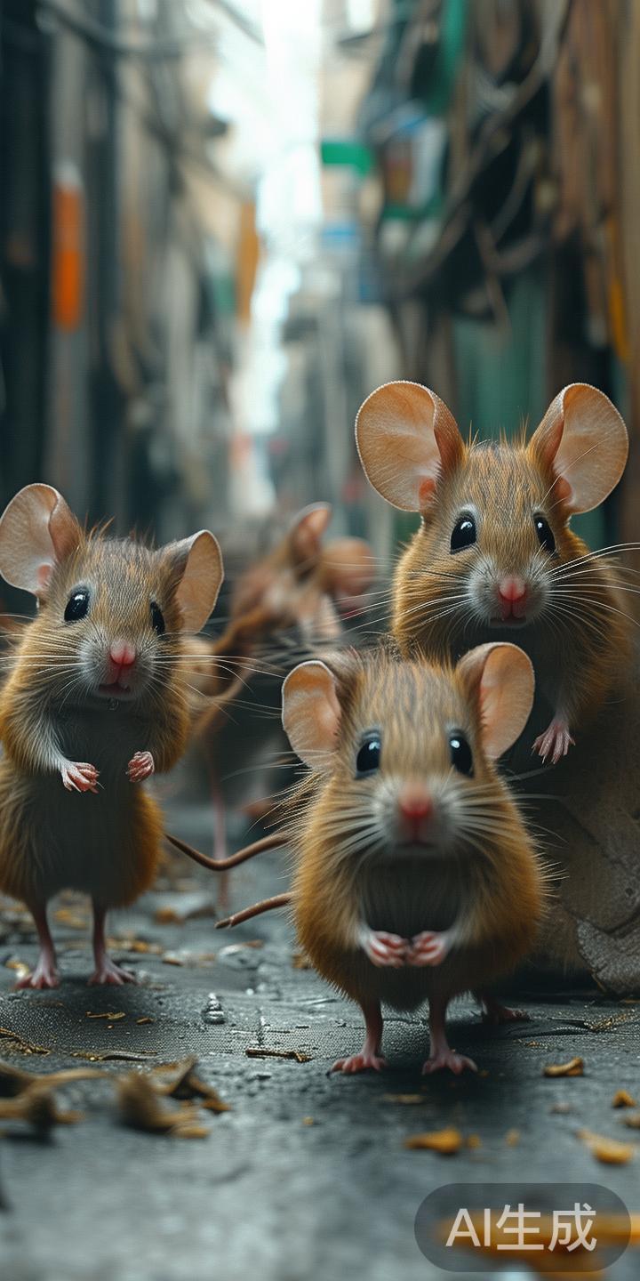 这五只老鼠的性格各异，却在行动中形成了完美的团队，
